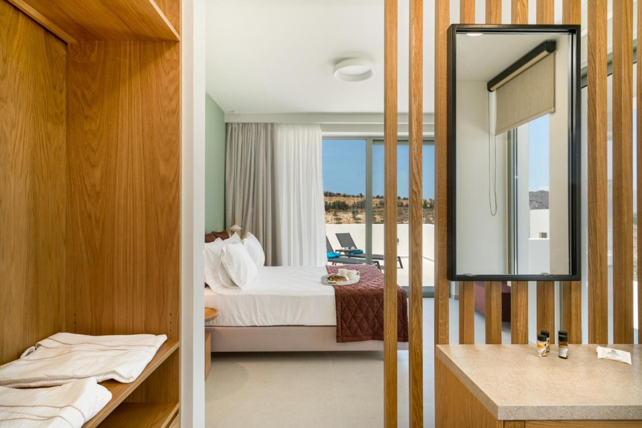 Luxurious Villa Cretan Aura With Private Heated Pool, Jacuzzi And Playroom Agios Ioannis  Екстериор снимка
