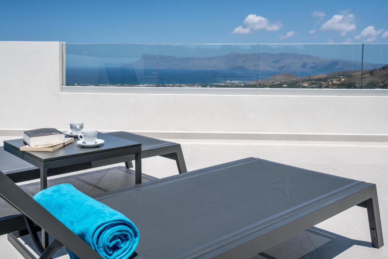 Luxurious Villa Cretan Aura With Private Heated Pool, Jacuzzi And Playroom Agios Ioannis  Екстериор снимка
